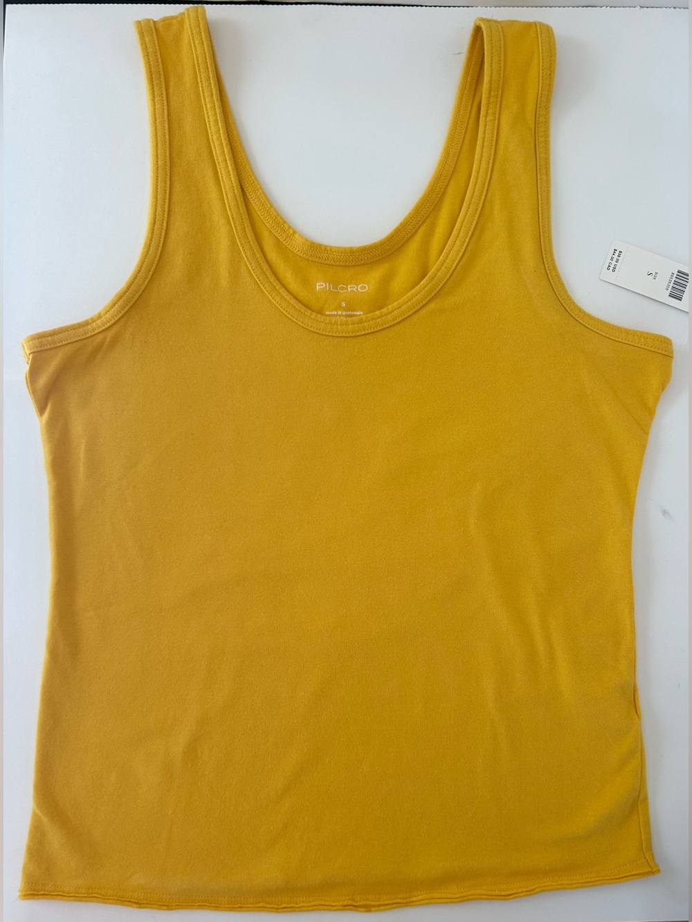 Anthropologie Pilcro Yellow Scoop Neck Tank